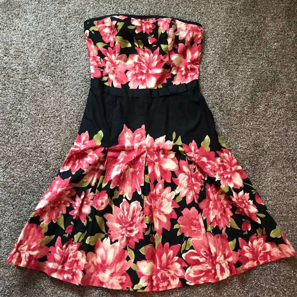 Floral cocktail dress